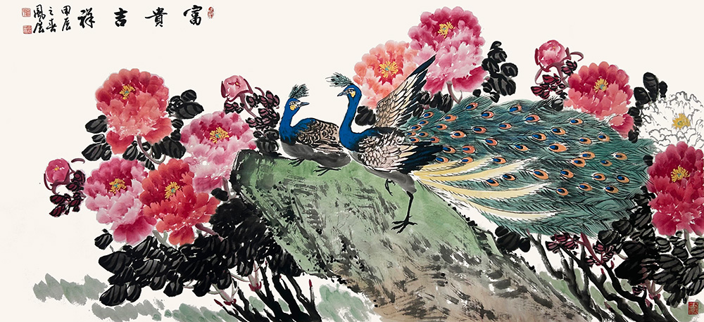 中美协会员窦凤展：“大金书”画集，绘就艺术传奇