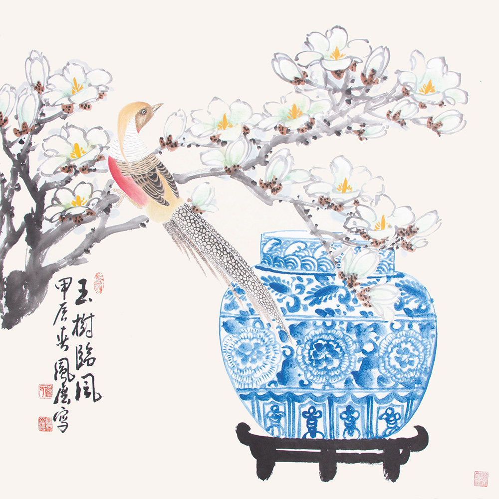 中美协会员窦凤展：“大金书”画集，绘就艺术传奇